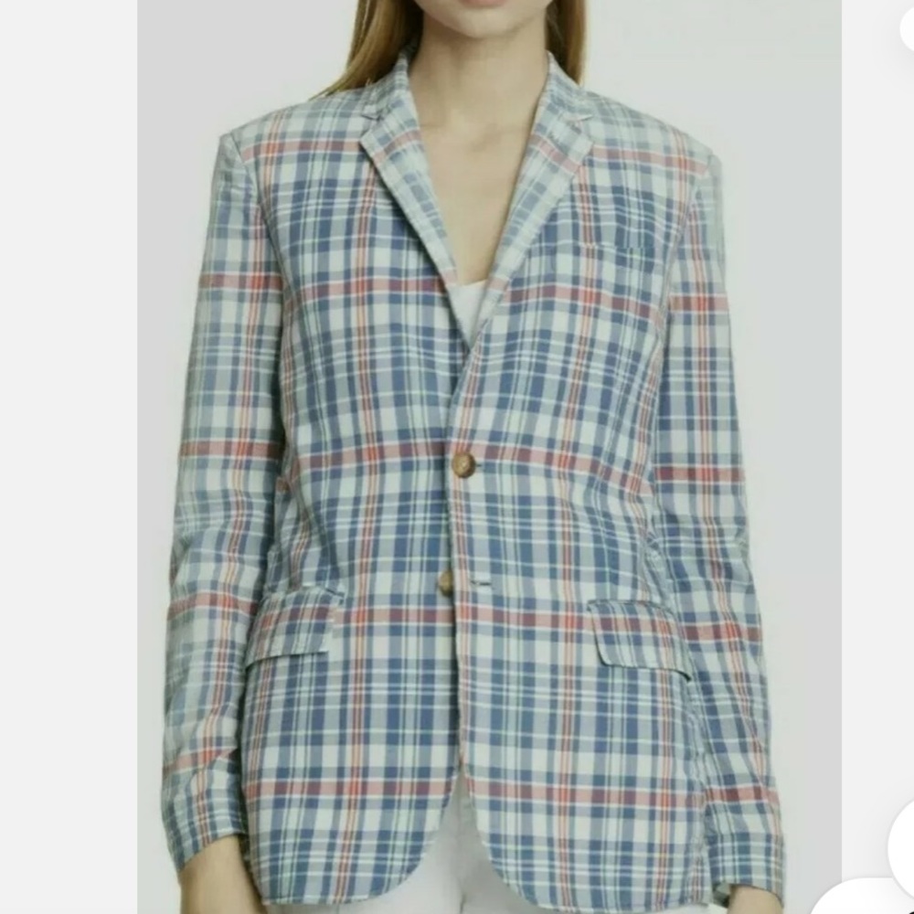 🆕 Polo Ralph Lauren Plaid Sport Blazer Jacket - Picture 5 of 8
